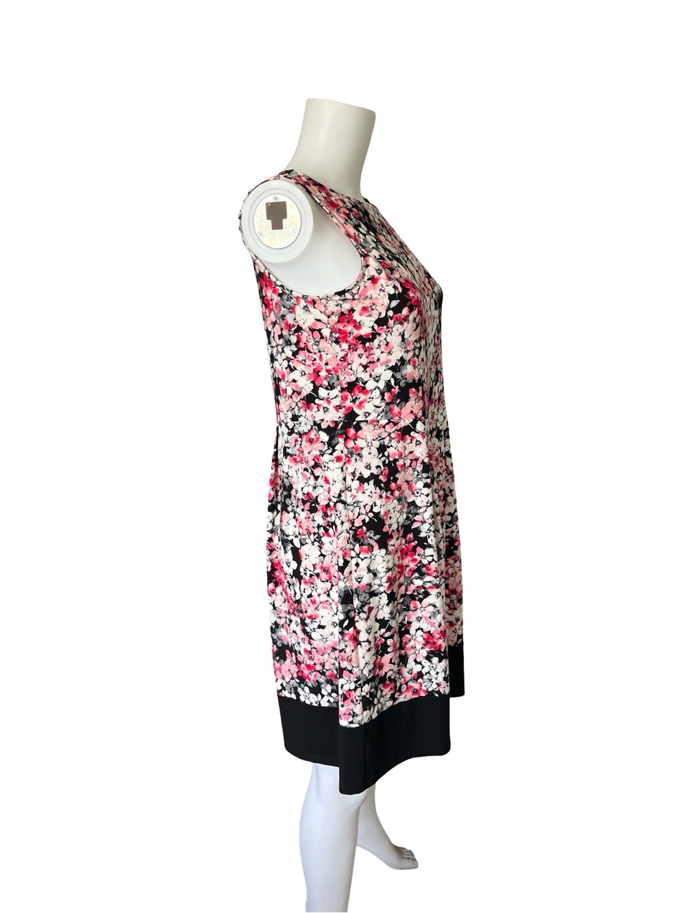 J Jill Wearever Collection Floral Print Dress Sleeveless Romantic Size XS Petite - Picture 4 of 8